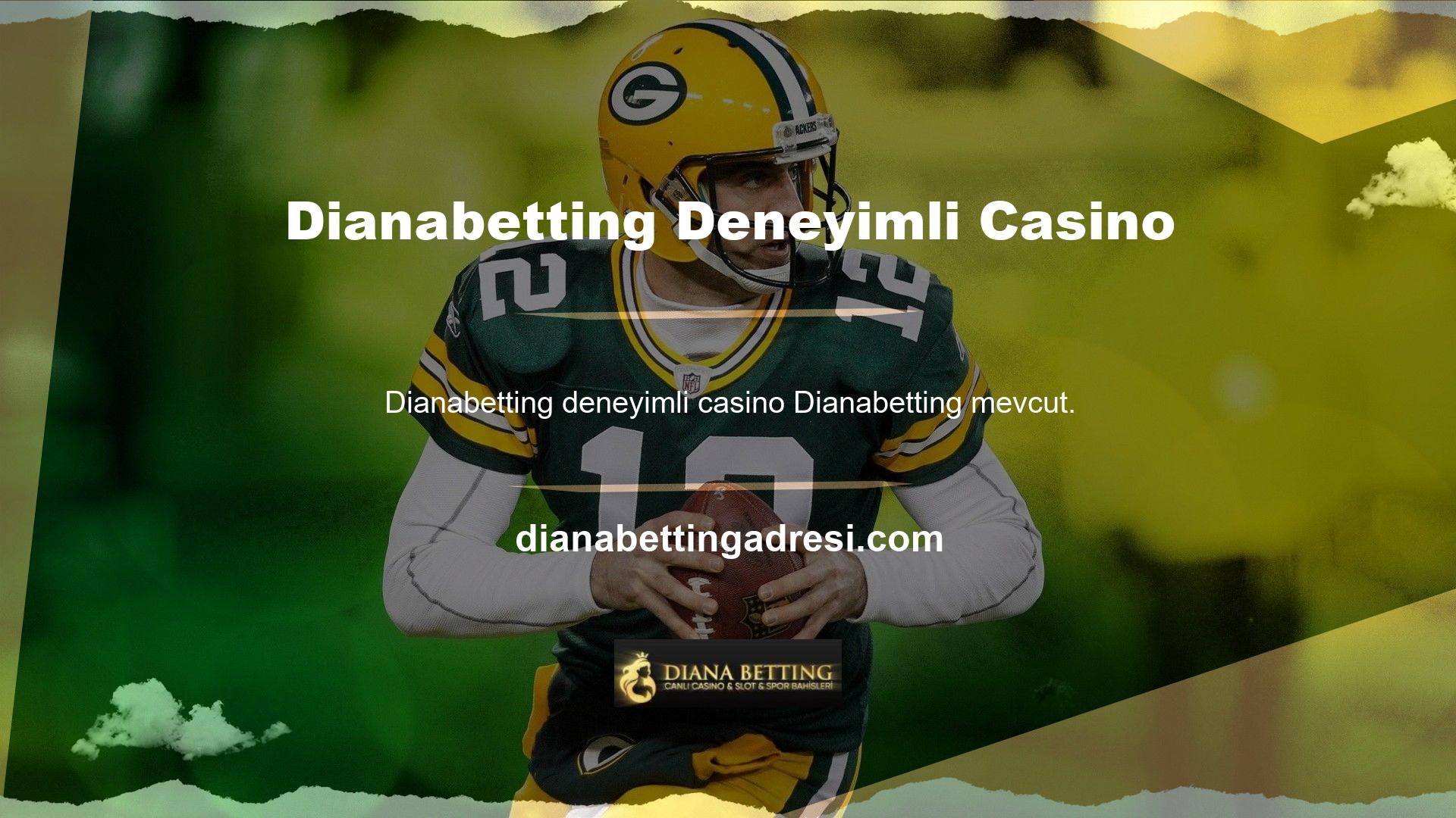 Dianabetting deneyimli casino siteleri arasında yer alan ve yukarı -datta bahis tutma sloganı ile hizmetini sürdüren mevcut bir bahis sitesidir