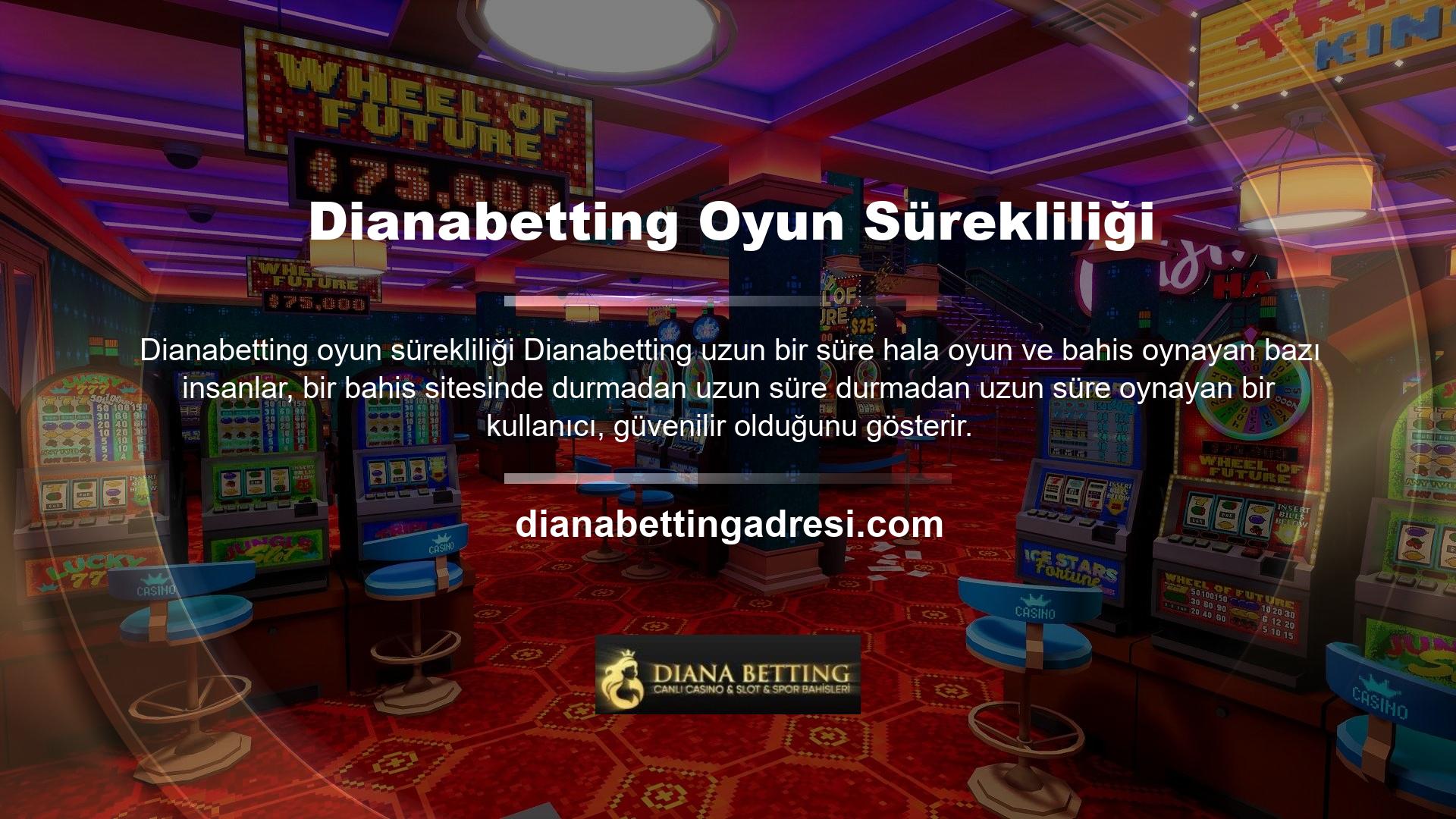 Güvenli bir yer: Dianabetting web sitesi, her hafta ve bazen nasıl yapıldığını bilen, bu şekilde gerçekleştirilen gerçek insanlara sahip olmak için farklı şeyler sunar